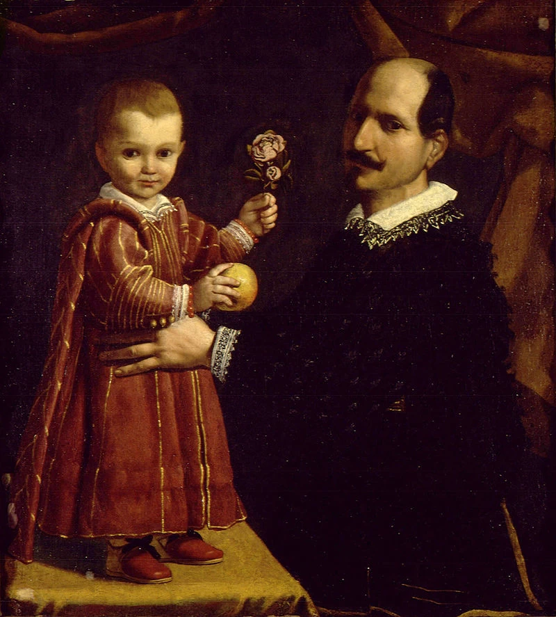 Uomo con bambino